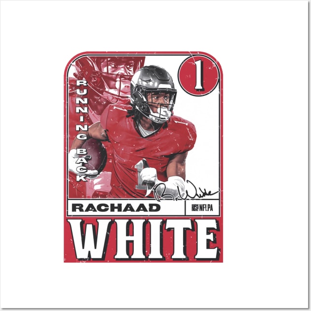 Rachaad White Tampa Bay Card Wall Art by ClarityMacaws